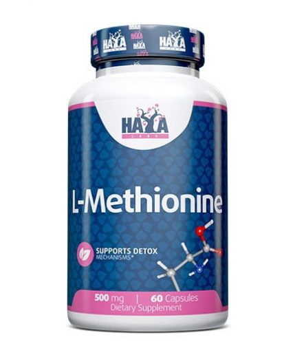 Haya Labs - L-Methionine 500 mg. / 60 Caps.