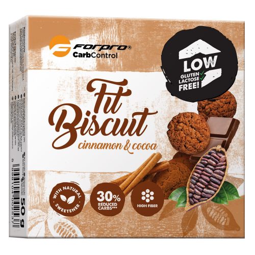 FORPRO Fit Biscuit Cinnamon-Cocoa 15x50g