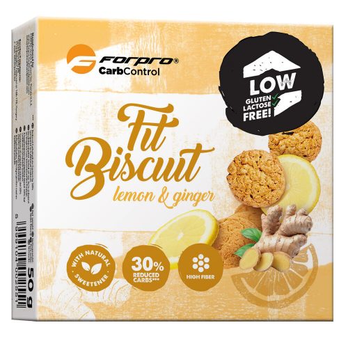 FORPRO Fit Biscuit Lemon-Ginger 15x50g