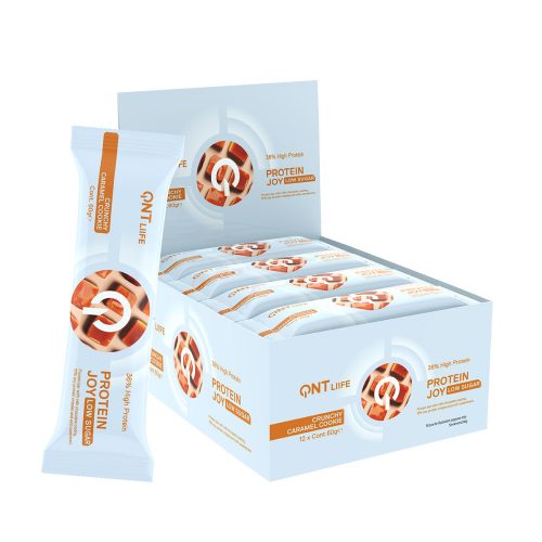 QNT Protein Joy bar low sugar Crunchy Caramel Cookie 60 g