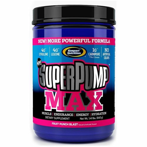 GASPARI SuperPump MAX 640g Blue Raspberry Ice