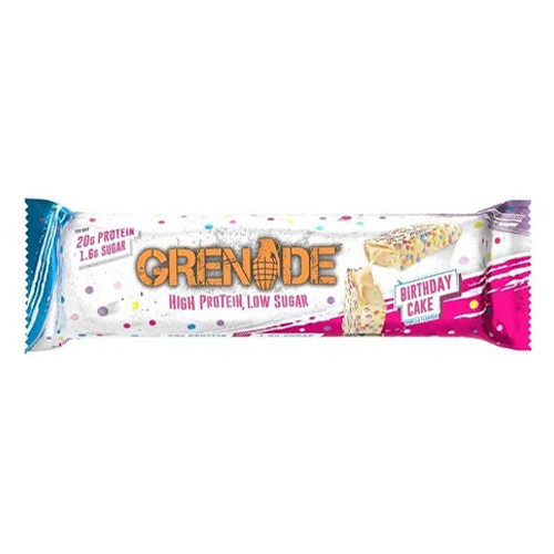 GRENADE High Protein Bar Birthday Cake 60g (12)