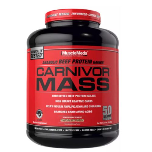 MUSCLEMEDS Carnivor Mass 2646g Chocolate Fudge