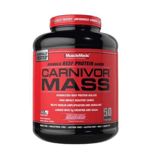 MUSCLEMEDS Carnivor Mass 2628g Strawberry