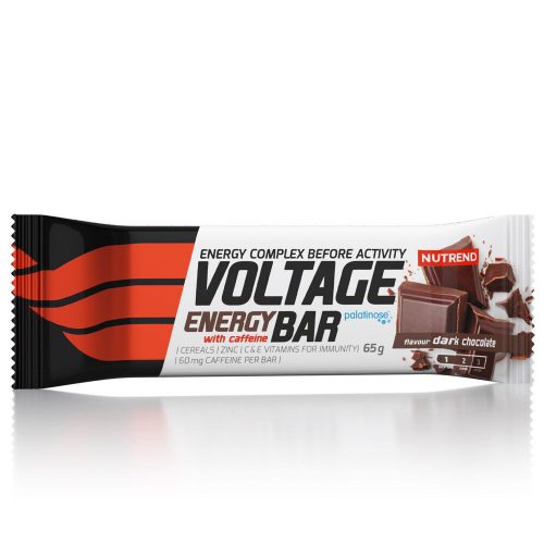 NUTREND Voltage Energy Cake with Caffieine 65g Dark Choco