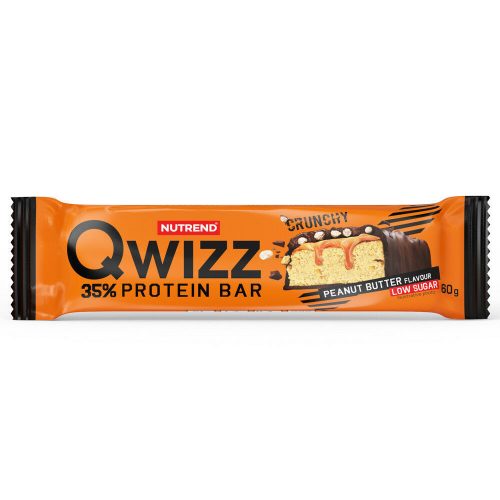 NUTREND QWIZZ Protein Bar 60g Peanut Butter (12pcs)