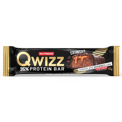 NUTREND QWIZZ Protein Bar 60g Chocolate Brownies (12pcs)