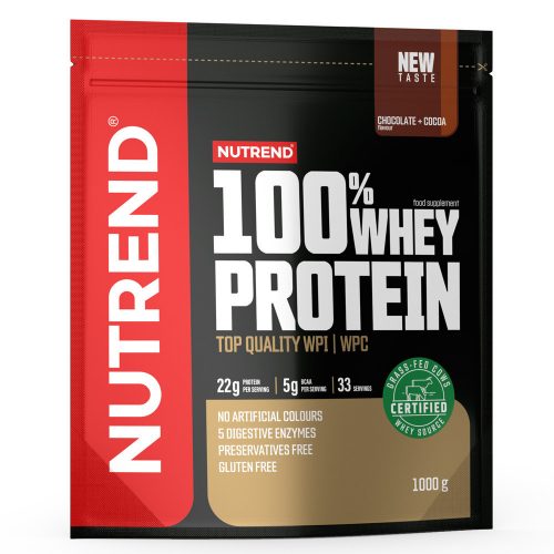 NUTREND 100% Whey Protein 1000g Chocolate Brownies