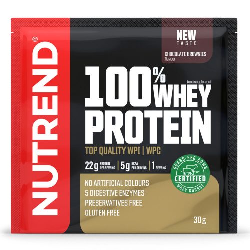 NUTREND 100% Whey Protein 10x30g Chocolate Brownies