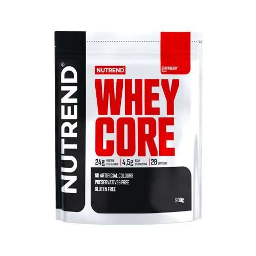 NUTREND Whey Core 900 g Strawberry