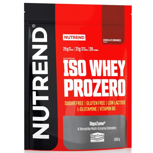 NUTREND Iso Whey Prozero 25g Chocolate Brownies (20)