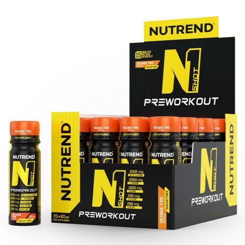 NUTREND N1 Shot 20x60 ml Orange Fire