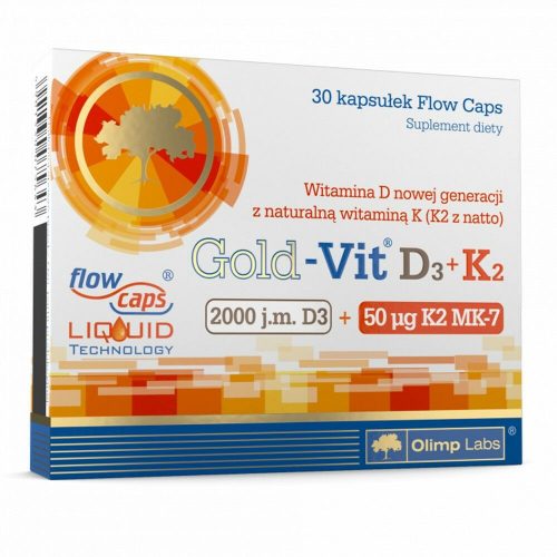 OLIMP LABS Gold-Vit D3+K2 30 kapszula