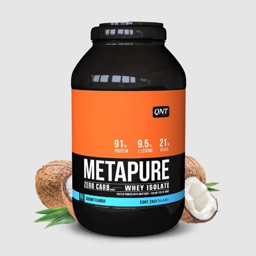 QNT METAPURE Zero Carb Whey Isolate 2000g Coconut