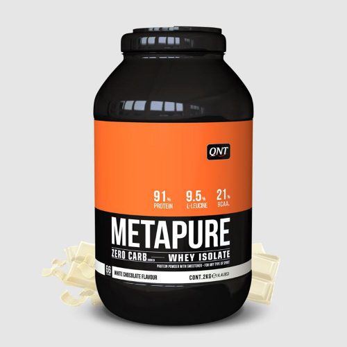 QNT METAPURE Zero Carb Whey Isolate 480g White Chocolate